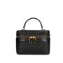 Custom Logo Box Shape Travel Bags Luxury Women Makeup Bag Vegan Pu Leather Cosmetic Bags Women Handbag