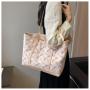 ZR724 Woman Bag Handbag Printing PU Fashion Lady Portable High Quality Shoulder Underarm Bag Girl Versatile Tote Bag Shopping
