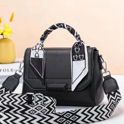 2023 Hot selling fashion design ladies shoulder bags snakeskin pu leather crossbody purse chain handbags for women
