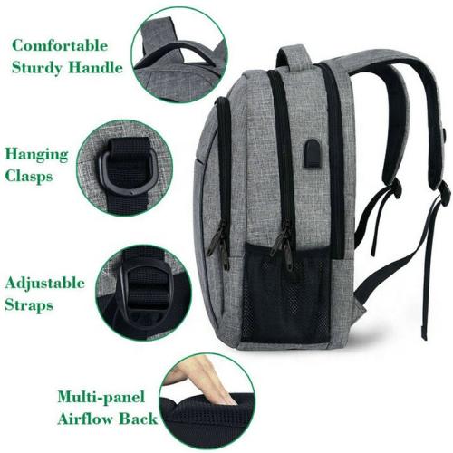 Anti-theft Bag Must-have Laptop Backpack for Travelers Comfortable and Lightweight Travel Polyester Oxford Waterproof Unisex