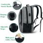 Anti-theft Bag Must-have Laptop Backpack for Travelers Comfortable and Lightweight Travel Polyester Oxford Waterproof Unisex