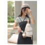 ZR537 New Women's PU Chest Bag Wholesale Single Zipper Shoulder Women's Bag Earphone Hole Portable Side Scarf Pendant Bag