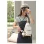 ZR537 New Women's PU Chest Bag Wholesale Single Zipper Shoulder Women's Bag Earphone Hole Portable Side Scarf Pendant Bag