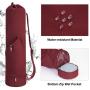 Sportsnew Yoga Mat Bag With Water Bottle Pocket And Bottom Wet Pocket Exercise Yoga Mat Carrier Multi-Functional Storage Bag