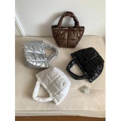 New PU Soft Leather Tote Bag Padded Cloud Bag Large-Capacity Hand Bag Simple 2024 Autumn Winter Handbag for Women