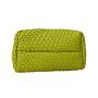2024 Custom Handmade Woven Leather Bucket Bag Handbags For Women Luxury With Small Purse