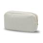 Custom Design Fashion Corduroy Striped Cosmetic Bag Zipper Pouch Multicolor Ladies Corduroy Makeup Bag Travel