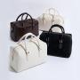 New Arrival Tweed Leather Mini Womens Travel Bag Designer Handbags For Women Luxury Duffel Bags Custom Logo Ladies Weekend Bags