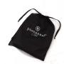 Custom Logo Printing Black Nylon Mesh Laundry Bag Drawstring Fruit Shampoo Packing Gift Mesh Pouch