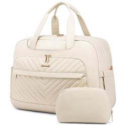 LOVEVOOK 2pcs waterproof trendy overnight shoulder crossbody handbag large carry on Weekender outdoor travel luggage duffel bags