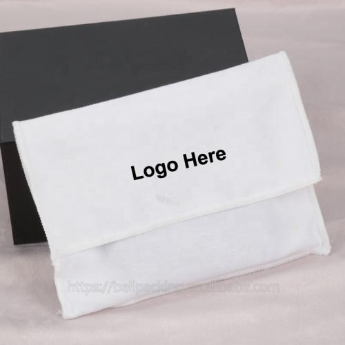 Custom Logo Printed Twill Cotton Dust Envelope Bag For Wallet
