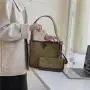 Wholesale Korean Fashion Casual Women Handbags Simple Shoulder Bag Women Mini Canvas Tote Bag Women Canvas Bag
