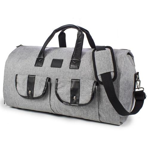 High Quality Fashion Business travel bag custom logo Convertible Foldable Garment Bag Travelling Waterproof Oxford Suit bag