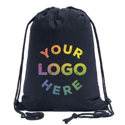 Gelory Popular Hot Selling Cotton Drawstring Bags Promotional Pull String Backpacks Cinch Backpacks