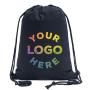 Gelory Popular Hot Selling Cotton Drawstring Bags Promotional Pull String Backpacks Cinch Backpacks