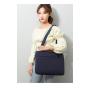ZR825 Woman Business Laptop Bag Briefcase Oxford Cloth Handheld Document Bag Zipper Customized Logo Office Meeting Document Bag