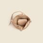 2024 Custom LOW MOQ Leather Bucket Bag Handbag For Women Ladies With Small Clutch