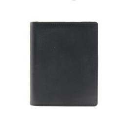 Wholesale tri-fold wallets for men with big coin pocket rfid blocking logo customized synthetic leather