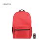 Odorless Red Backpack with Carbon Lined Odor Proof Book Bag Large Smell Proof Backpack Built in Combo Lock