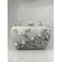 Luxury New Clutches Bag Women Purse Bling Party Bags Bridal Wedding Elegant Flower Evening Bags For Woman