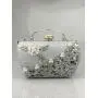 Luxury New Clutches Bag Women Purse Bling Party Bags Bridal Wedding Elegant Flower Evening Bags For Woman
