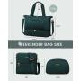 LOVEVOOK Factory 3pcs Travel Weekender Bag for Women Duffle Bag with Shoes Compartment Makeup Purse Carry-on Tote Gym Duffel Bag
