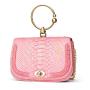 Sacs A Main Chic Femme Fashion Genuine Snake Skin Leather Designer Lady Saddle Sling Shoulder Crossbody Tote Bags Handbag