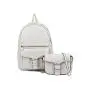New trendy models of women's backpack 2024 women's fashion simple casual backpack wholesale set