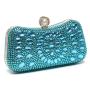 2024 new colorful rhinestone banquet bag evening dress wedding party bag ladies shoulder clutch evening bags