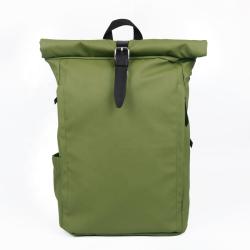CHANGRONG Custom Women Men outdoor waterproof rpet fabric recycled sport Roll top backpack