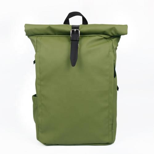 CHANGRONG Custom Women Men outdoor waterproof rpet fabric recycled sport Roll top backpack