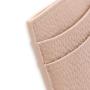 Nice full grain pebble leather branded rectangle credit card holder with premium oil painting