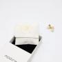 Custom Jewelry Bag Mini Brush Canvas Dust Jewelry Pouch Small Luxury Flap Envelope Pouch For Necklace