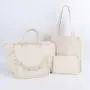 Keymay New Design RTS Fast Shipping Low MOQ 6 Colors Women Cute Fringe Canvas Wallet Clutch Evening Bag Canvas Clutch Bag