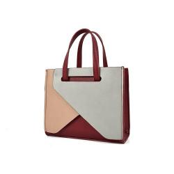 High Quality Luxury Handbags For Women Color Matching Geometric Pattern Ladies Handbag Shoulder Bag