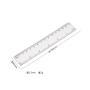 Promotion Logo 15cm Plastic Ruler Transparent Advertising Student Measurement Tools