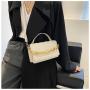Lady Designer Bags Fashion Korean Diamond Lattice Bag Golden Chain Fashion Single Shoulder Messenger Small Square Flap Purses