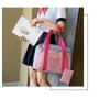 Factory Supplier Cute Ita Bag Girl School Bag Clear Window Pin Display Ita Bag Custom