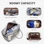 LOVEVOOK 4 in 1 Travel Luggage Duffel Bag Large Capacity Weekender Overnight Bags for Women Hospital Bag for Labor and Delivery
