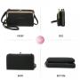 Lovevook 2022 PU leather Fashion Cell Phone Messenger Bags Ladies Card Holder Wallet Purse Crossbody Mobile Phone Bags for Women