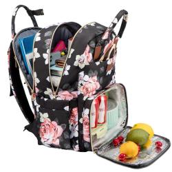 LOVEVOOK Brand Designer Fashion printed lunch backpack women high capacity travel back pack ladies girls school backpacks 2021