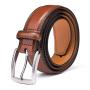 Full Grain Quality Smooth Leather Belts Classic Fashion Design Men belts