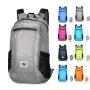 ZF097 Custom Logo Shoulder Bag Man Folding Lightweight Travel Sports Backpack Woman Polyester Waterproof Breathable Outdoor Bag