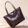 Wholesale big totes handbag genuine leather sling shoulder bags for women's handbags ladies luxury shoulder leather tote bags