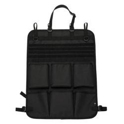 Multi-Purpose Tactical Vehicle Hanging Storage Bag with Zipper Closure for Car Seat Back and Camping Wall Storage