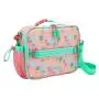 Double Insulated Water-Resistant Fabric Interior & Exterior Zippered Pockets Children Kids Lunch Bag Box
