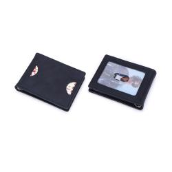 Custom Money Clip Wallet Slim Zip Coin Pocket Front Id Pocket Bifold Rfid Mens Wallet