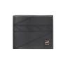 Men's wallet men's short money wallet men's youth simple fashion multi-card space plain horizontal paragraph leather wallet