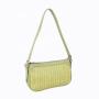 Guangzhou factory elegant armpit sling handbags bohemian straw bag light green shoulder bags for ladies