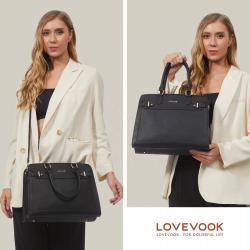 LOVEVOOK waterproof durable outdoor messenger woman bags luxury handbags ladies 2pc hand bags with wallet tote bags for women